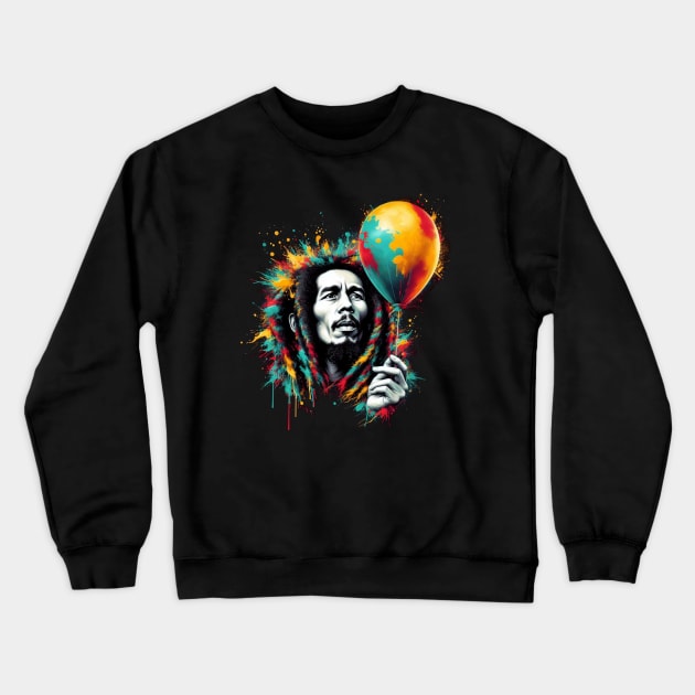 Bob Marly Crewneck Sweatshirt by unn4med